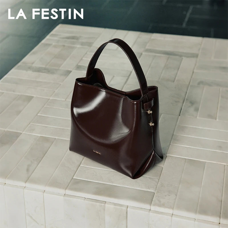 LA FESTIN Original Brand  Women's bags Trend 2025 Shoulder Bag Handbag Fashion Tote Bags Crossbody Bag High End Bag Bucket Bag