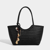 Imitation Braided Embossment Tote Bag For Women Luxury Designer Handbag 2025 New In Vintage With Inner Pocket Underarm Shoulder