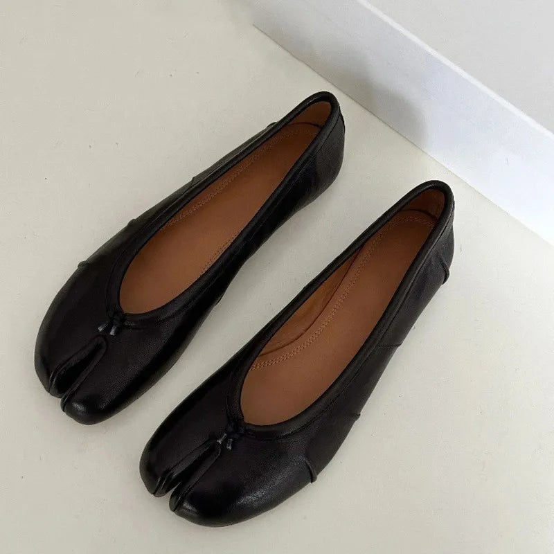 Split Toe Ballet Flats | Tabi Loafers for Women