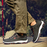 SNORW Men's Microfiber Casual Sneakers | All-Season Style