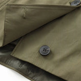 European Style Hooded Trench Jacket