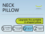 Memory Foam Travel Neck Pillow – Soft U-Shape Support