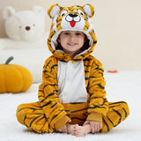 Kids' Capybara Flannel Onesie