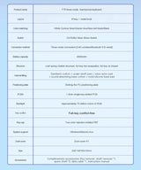 75% Hot Swap Gaming Keyboard Wireless FREEWOL F75 RGB Mechanical Keyboard with Metal Knobs AULA F75 Same Model,Tri-Mode,4000 mAh