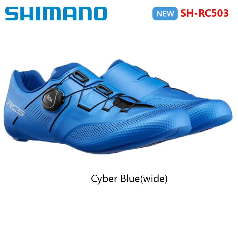 Shimano RC502 RC503 Road Bike Lock Shoes RC5 RC500 RC502 Carbon Fiber Sole Road Bike Self-locking Riding Shoes Locking Shoes