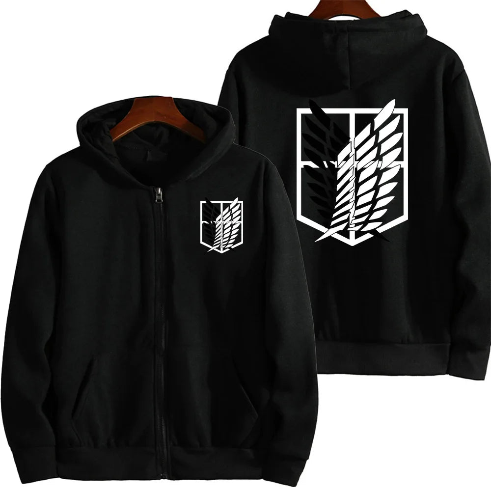 Men’s Fleece-Lined Zip-Up Hoodie