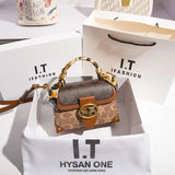 Carriage Emblem Crossbody Box Bag