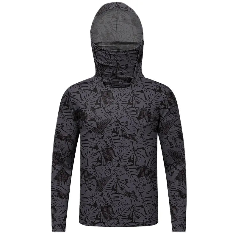 Men's UV Sun Protection Long Sleeve Hoodie