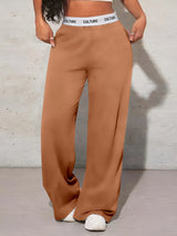 Women's High-Waisted Wide-Leg Casual Pants