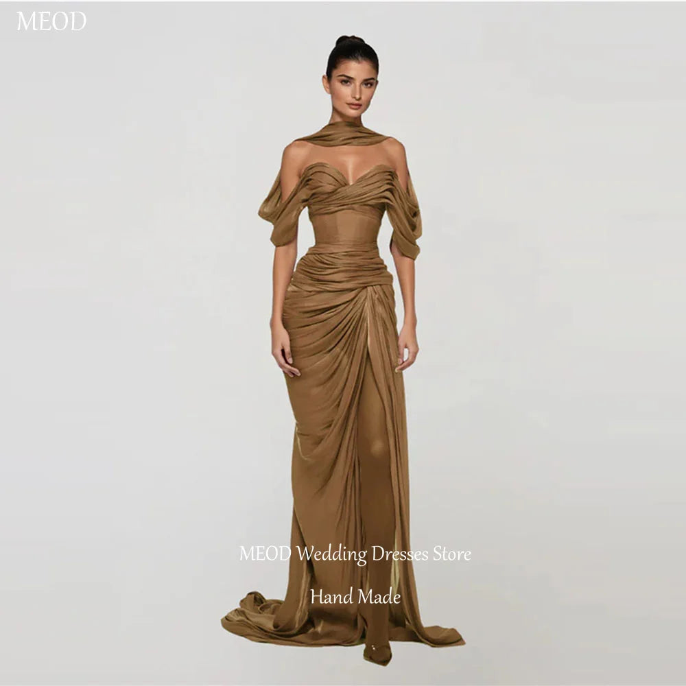 Sweetheart Mermaid Evening Gown | Off-Shoulder Formal Dress