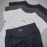 Women's Seamless Yoga Set with High-Waist Leggings