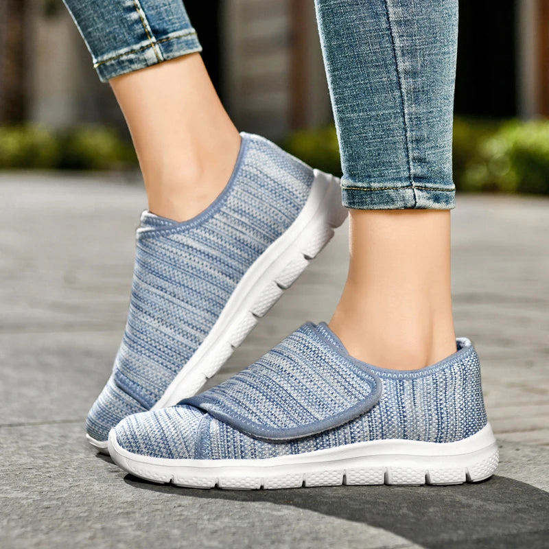 Wide-Fit Orthopedic Comfort Flats for Women