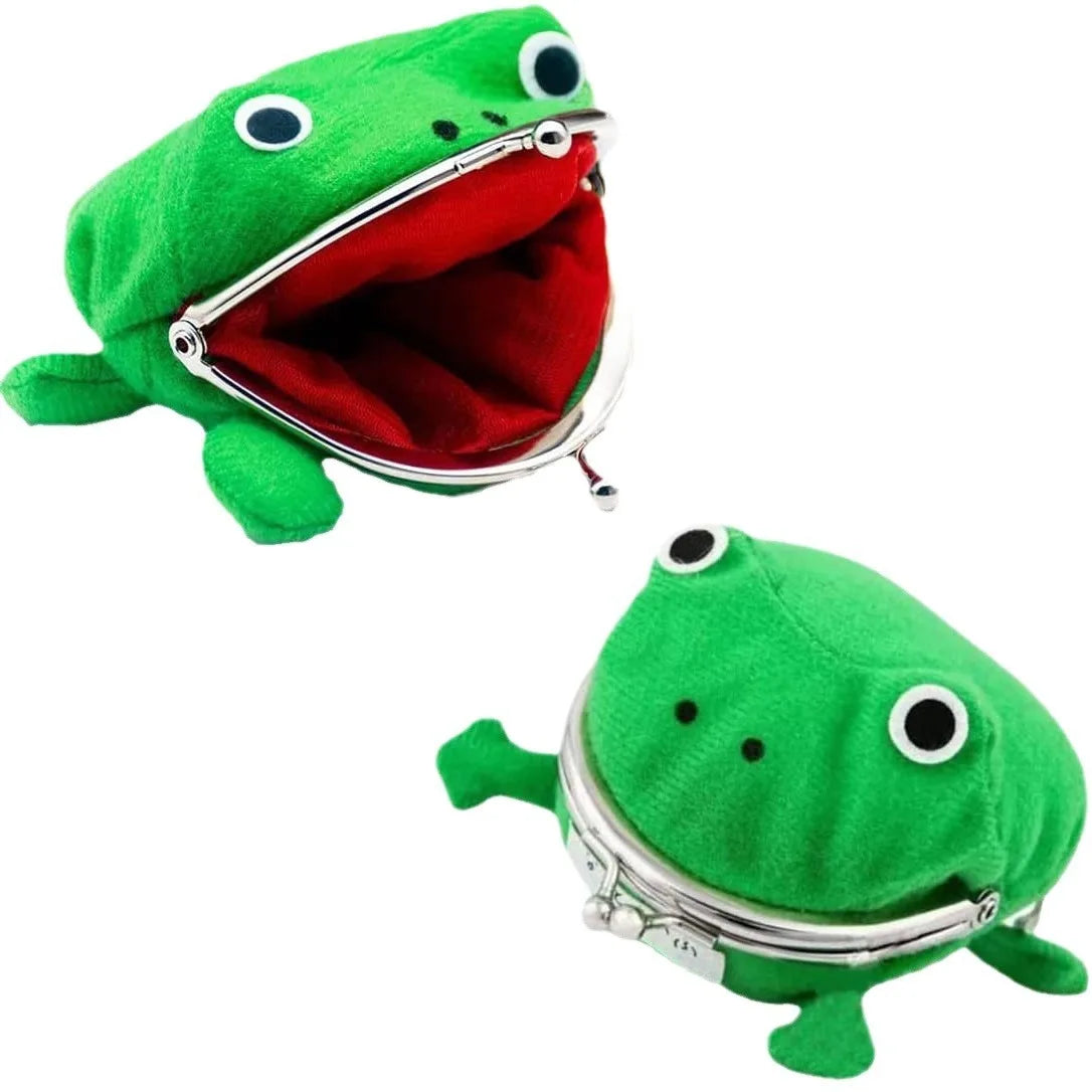 Ninja Frog Plush Coin Purse