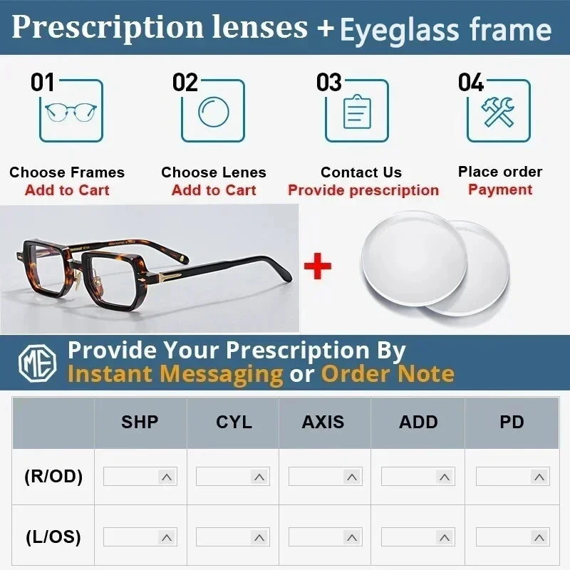 Women's Square Acetate Sunglasses – UV400 & Polarized