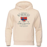 Norway Mountain Oversize Hoodie