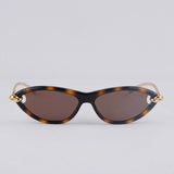 Luxury Cat Eye Tortoiseshell Sunglasses – UV400