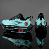 Men's Lightweight Breathable Mesh Training Running Shoes - Non-Slip, Casual Athletic Sneakers for Outdoor Sports & Jogging