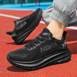 New Fashion Men Light Running Shoes Cushion Training Shoes Lightweight Wear-Resistant Sneakers