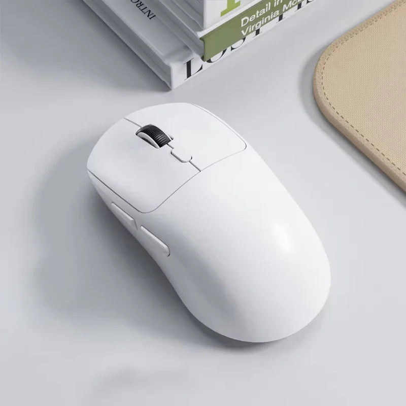 New Model 348 Tri-Mode Wireless Mouse Bluetooth 2.4G Wired Rechargeable Silent Ergonomic Gaming Office Mice for PC Laptop Tablet