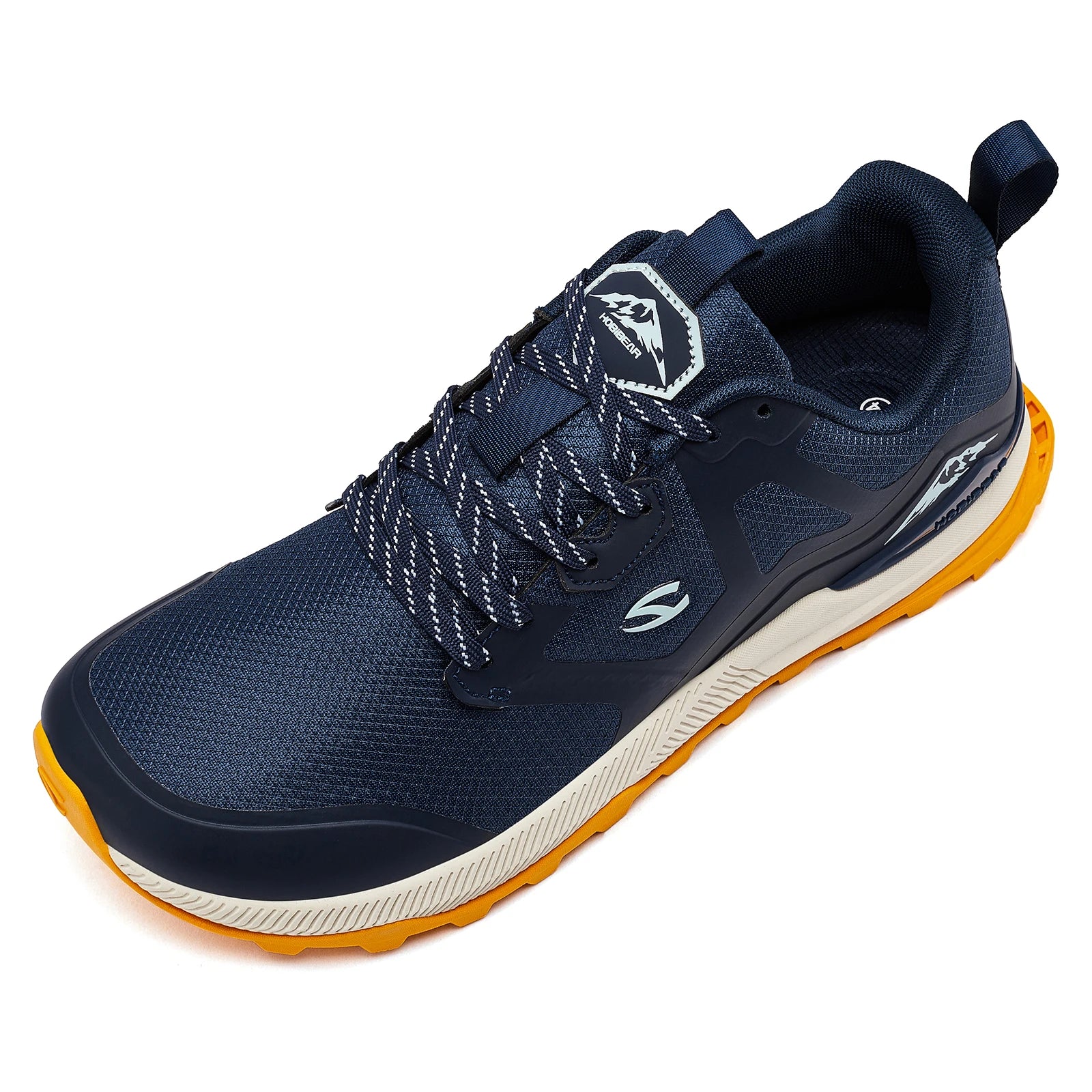 HOBIBEAR Unisex Hiking Shoes Women Men Trail Running Outdoor Sneakers Artificial Leather Non Slip Lace-Up Walking Shoes