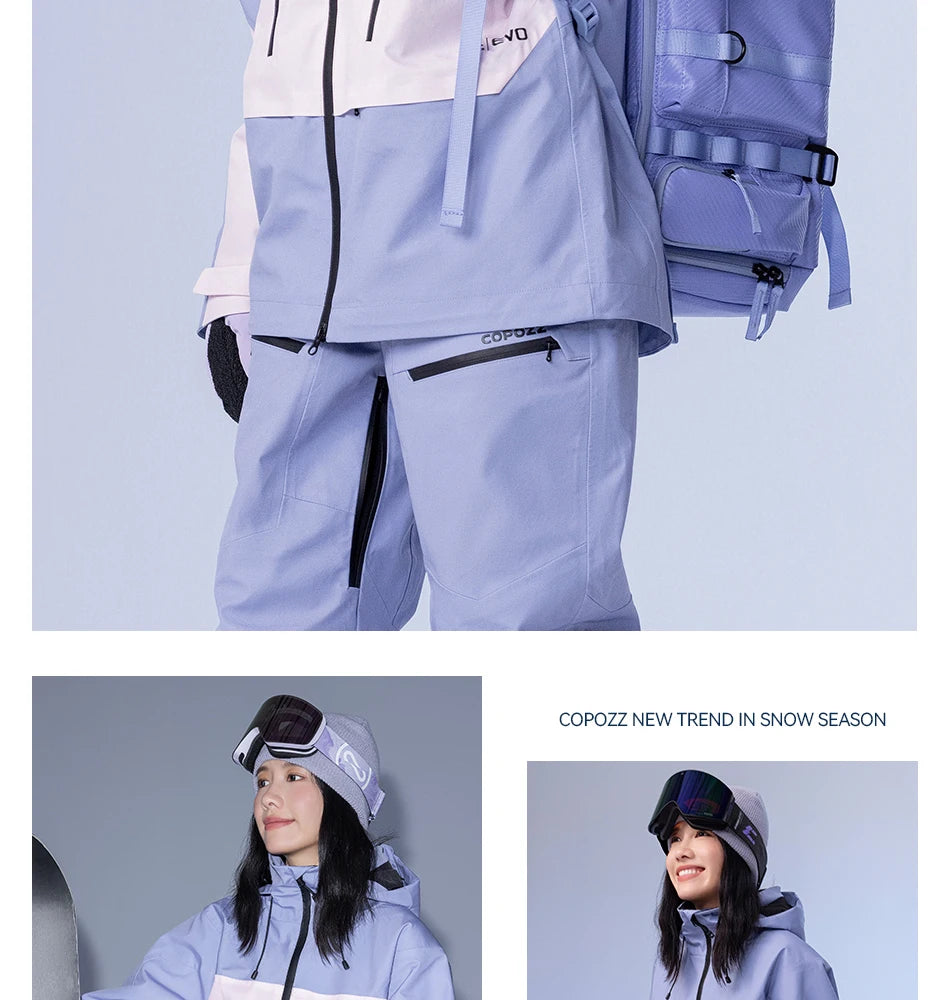 High-Performance Waterproof Ski & Snowboard Jacket