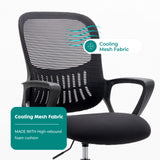 JHK Ergonomic Mesh Backrest Office Chair | Adjustable