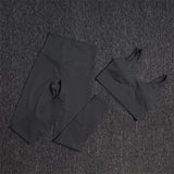 TRY TO BN Gym Sets Woman 2 Piece Sports Bra High Waisted Leggings Fitness Sportswear Women's Tracksuit Yoga Wear Workout Clothes
