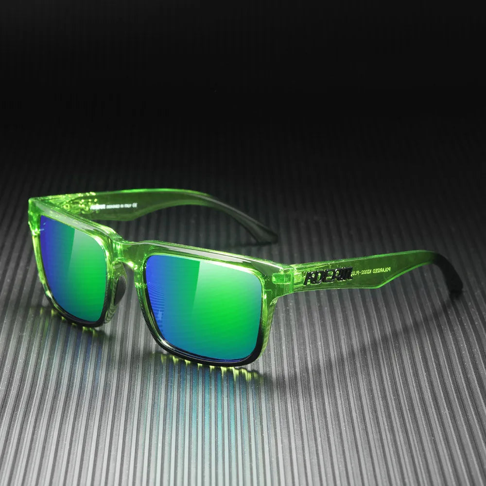 KDEAM Large Size Men's Sunglasses Polarized Photochromic Night Vision Goggles Oversized Sun Glasses With 154mm Width KD332 PLUS