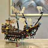 2294Pcs Pirates Ship Imperial Caribbean Building Blocks Set Flagship Model Compatible 71042 Christmas Gifts For Kids Toys