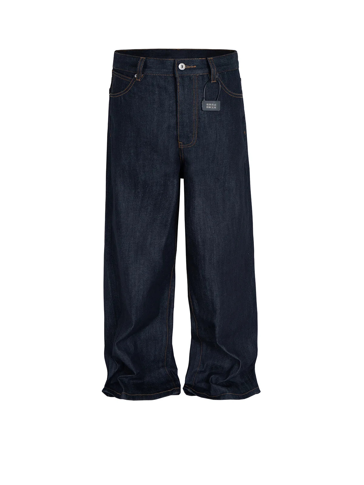 MIJKO Men's Relaxed Straight Denim Jeans – M to XXL
