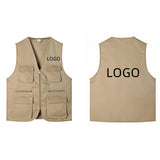 Men's Multi-Pocket Safari Vest – Lightweight All-Season Outerwear