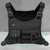 Nylon Sports Chest Bag for Running & Cycling