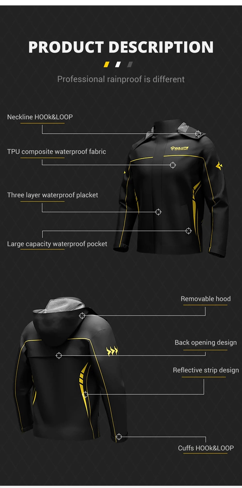 HEROBIKER Waterproof Riding Suit – Jacket & Pants