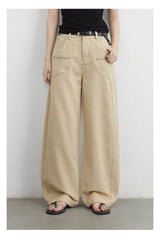 Women's High-Waist Wide Leg Denim Jeans – Relaxed Fit
