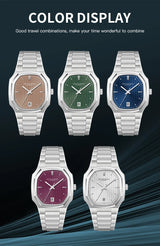 New Arrivals Specht&Sohne Watch 37MM Automatic Watches For Men Japan 8215 Movt Sapphire Crystal Stainless Steel 50M Waterproof