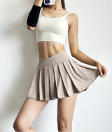 Women’s High-Waist Pleated Active Skort