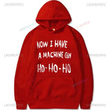 Now I Have A Machine Gun Die Hard Mclane Naktomi Plaza Unisex Jumper Sweater Men Women New in Hoodies & Sweatshirts Pullover
