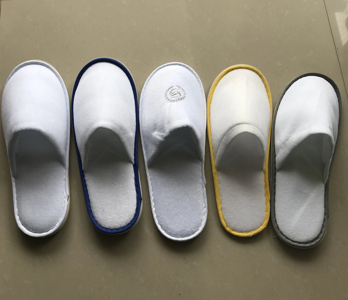 4Pairs/Lot Men Women Kids Disposable Hotel Guest Slippers Cotton Slides Home Travel SPA Slipper Hospitality Cheap Footwear