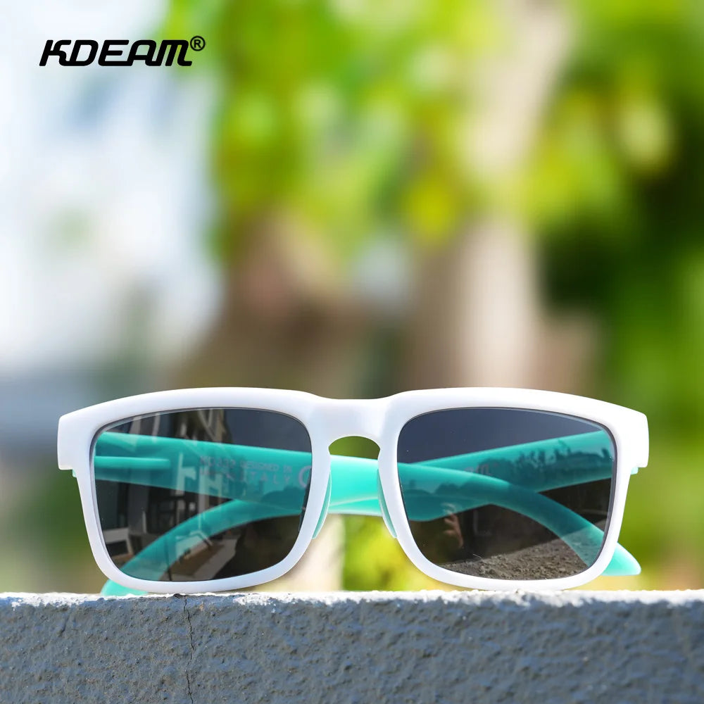 KDEAM For Young Age Small Size Polarized Sunglasses Reduce Glare and Enhance Clarity for Outdoor Sport Youthful Sun Glasses TR90
