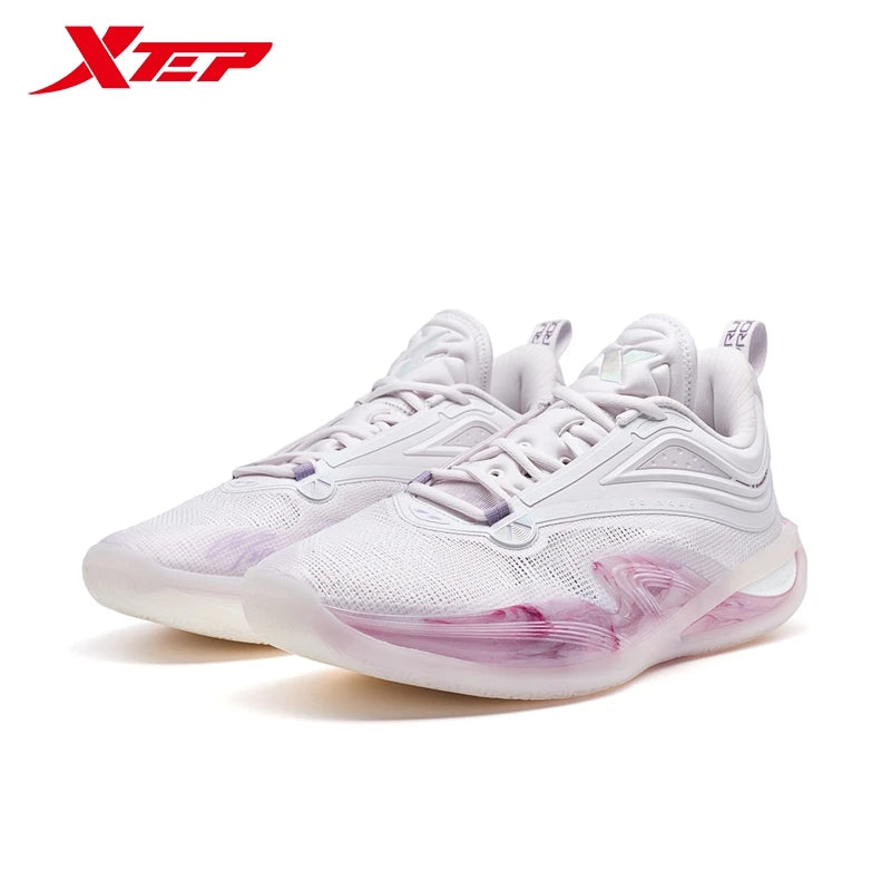 Xtep Zhang Zhenlin 1.0 Basketball Shoes For Men  Winter Cushioning Sports Shoes Combat Mid Top Sneakers 976219120024