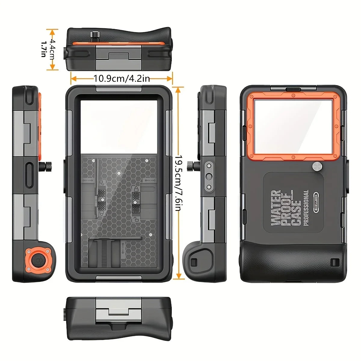 Waterproof Phone Case with Lanyard for Swimming