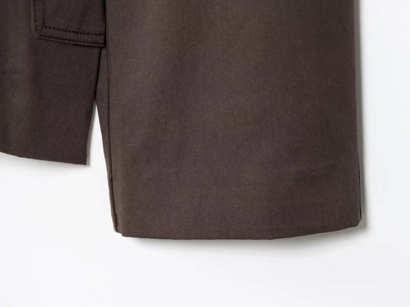 British Style Belted Trench Coat