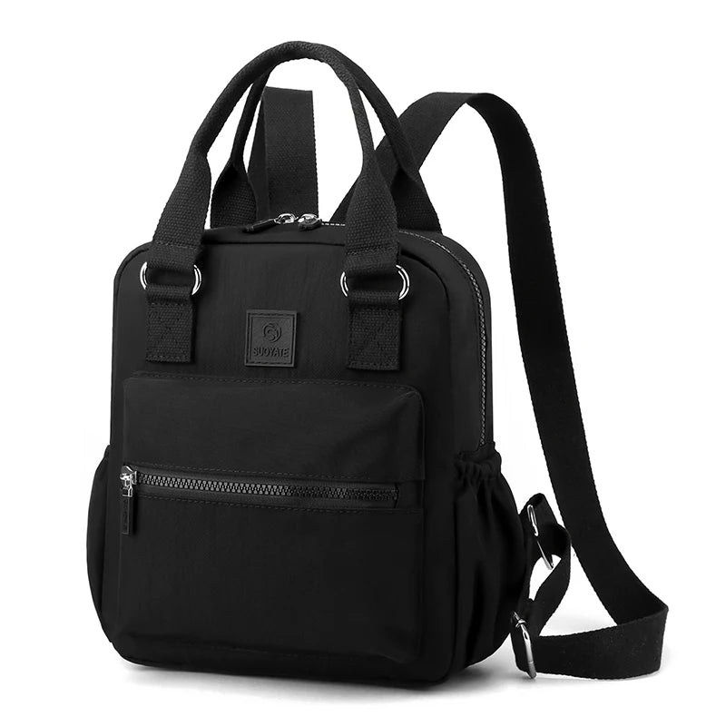 Fashion Women Small Travel Backpack Pretty Style Girls Shopping Backpack High Quality Durable Soft Fabric Daypack Backpack SAC
