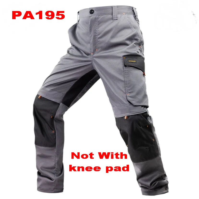 Men's Multi-Pocket Straight-Leg Cargo Pants