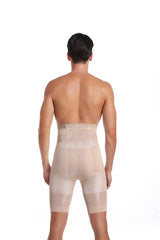 Men Tummy Control Shorts High Waist Slimming Shapewear Abdomen Belly Flat Body Shaper Leg Underwear Compression Briefs Boxer 3XL