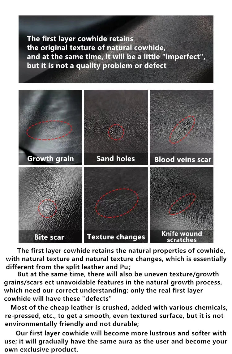 Full Grain Leather Soft Balck Small Size Crossbody Bags For Women Luxury Adjustable Shoulder Strap Underarm Bag Portable Handbag