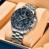 PAGANI DESIGN 2026 New Tribute to CK2998 Moon Watch Men Luxury Quartz Watches For Men AR Sapphire Crystal Sport Chronograph Man