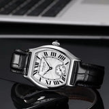 FARASUTE 36mm Retro Hangzhou Customized Manual Mechanical Movement Wristwatches Sapphire 5Bar Waterproof Watch Men Reloj Hombre