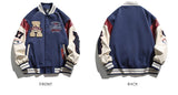 Men’s Embroidered Varsity Baseball Jacket