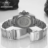ADDIESDIVE Luxury Men's Automatic Watch 8215 Mechanical Watch BGW9 Luminous Sapphire Glass Diver's Watch Men Analog Watch AD2503